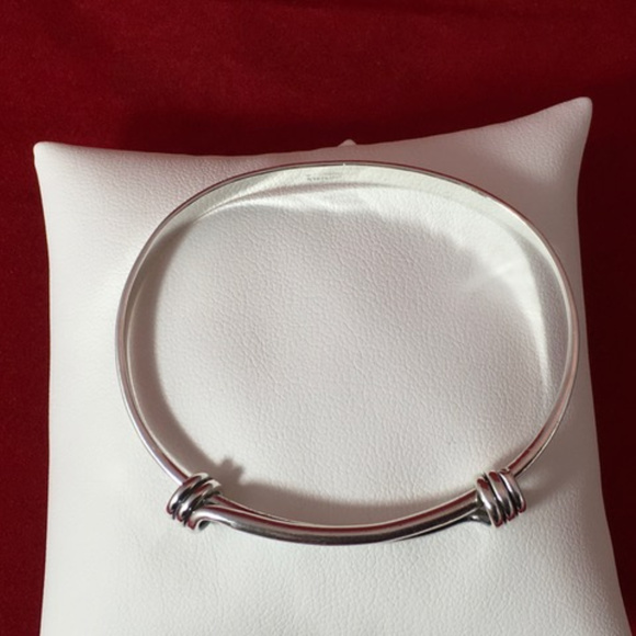 Ed Levin Sterling Silver Signature Slide Bracelet - Picture 5 of 5